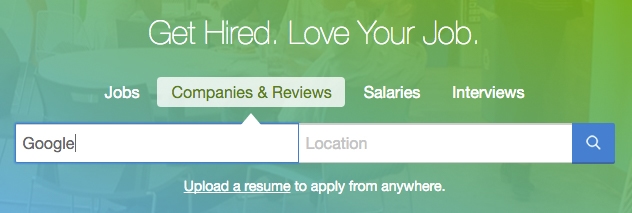 What are some companies that allow you to apply for a job online?