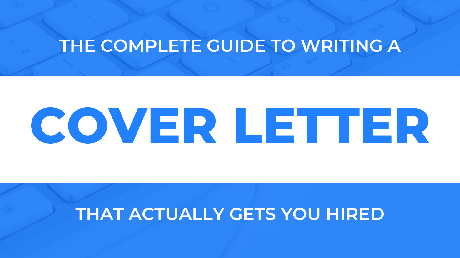 How To Write A Job Winning Cover Letter 5 Free Templates Examples