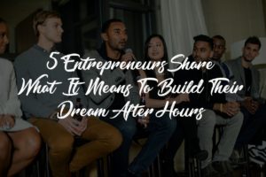 Build Your Dream After Hours Feature Shot