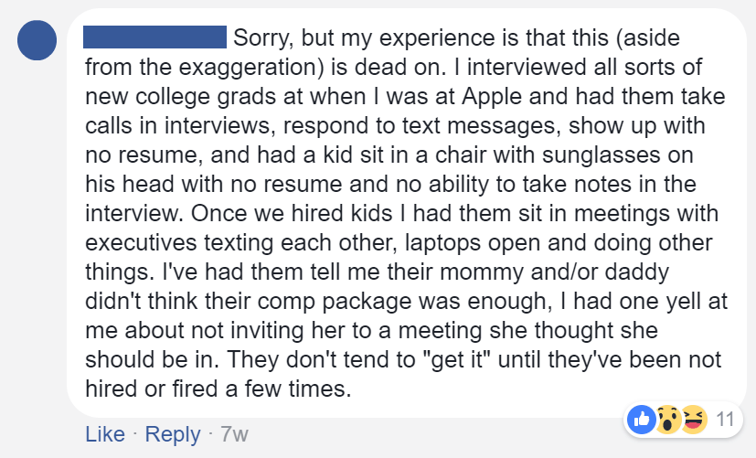 Apple Recruiter Reacts To Millennial Job Interview Video On Facebook
