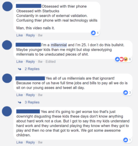 Facebook Comment Reactions To Millennial Job Interview Video