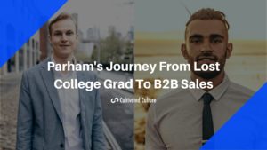 Parham's Journey From College To B2B Sales Featured Image