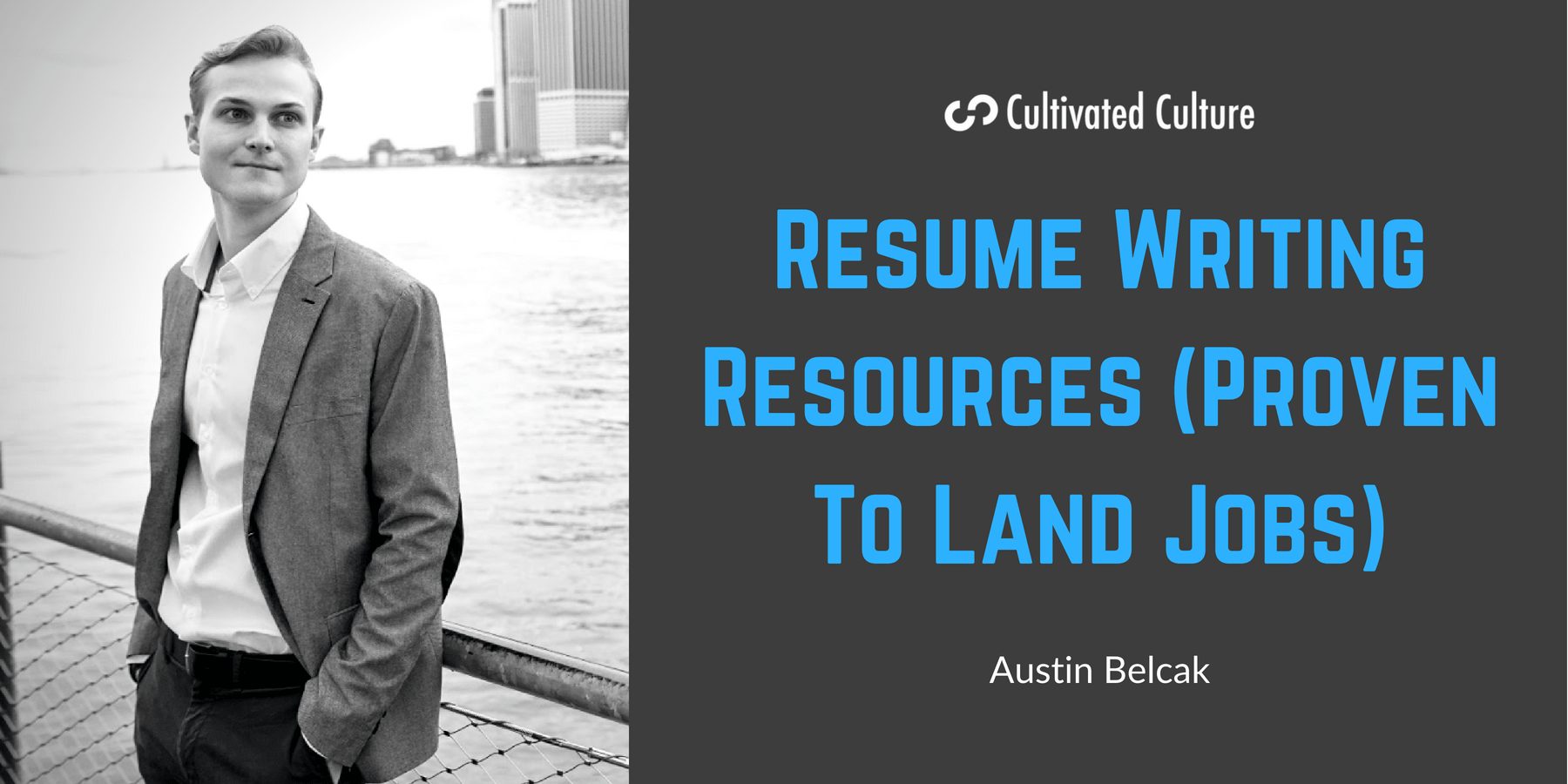Resume Writing Resources - Cultivated Culture