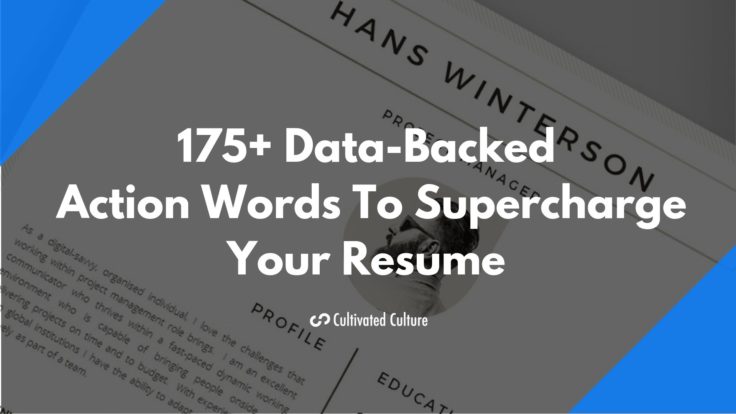 175+ Data-Backed Action Words To Supercharge Your Resume