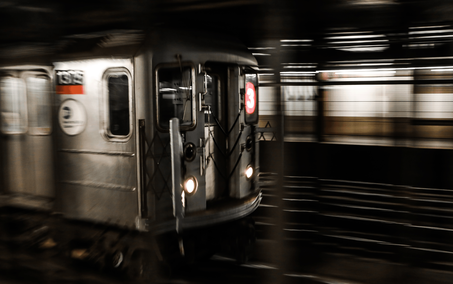 Image of Subway Car Where I Had Stress From Burnout