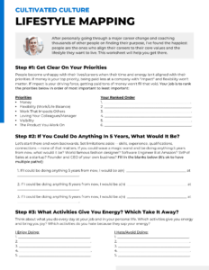 Cultivated Culture - How To Figure Out What You Should Do With Your Life Worksheet