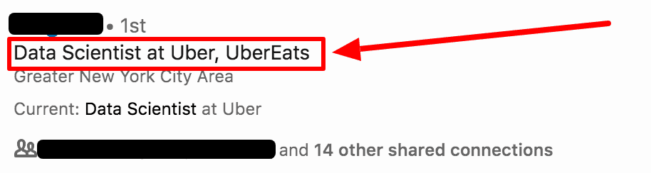 LinkedIn Headline Mistake - Only Mentioning Your Job Title