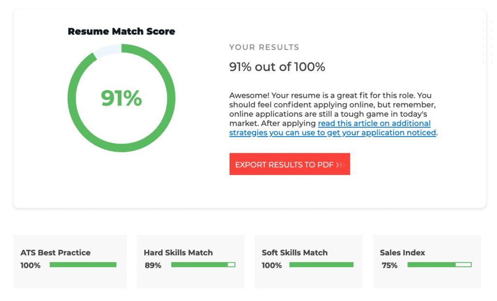 ResyMatch Resume Scanner & Optimizer Tool Cultivated Culture