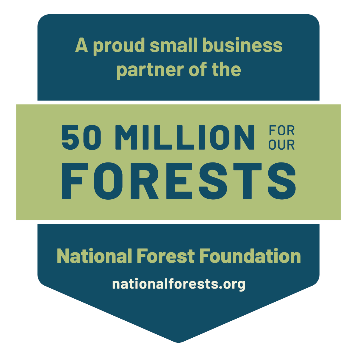 National Forest Foundation Badge