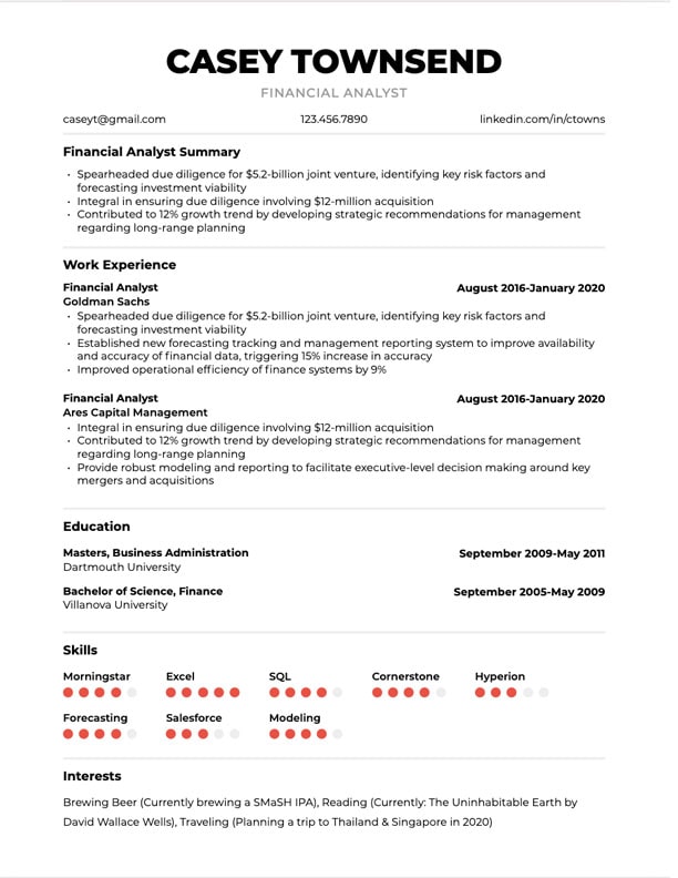 Cultivated Culture Resume Design Template Casey Townsend