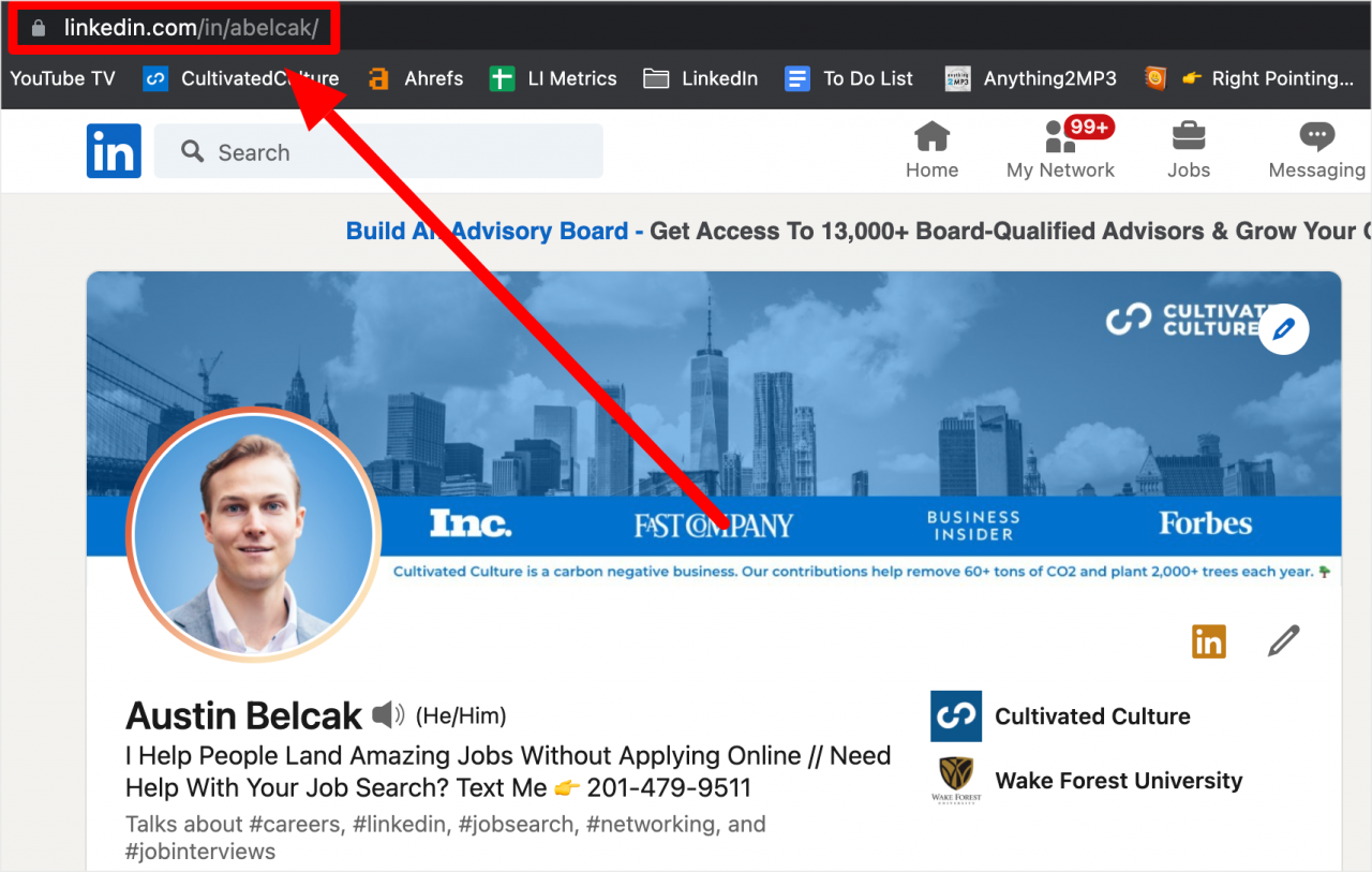 Your LinkedIn URL: What It Is And How To Change It (5+ Examples)