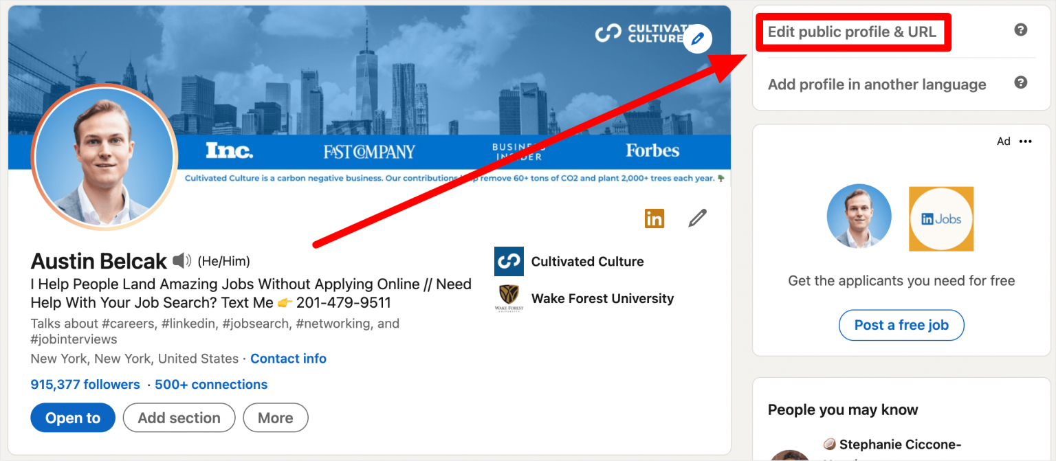 Your LinkedIn URL: What It Is And How To Change It (5+ Examples)