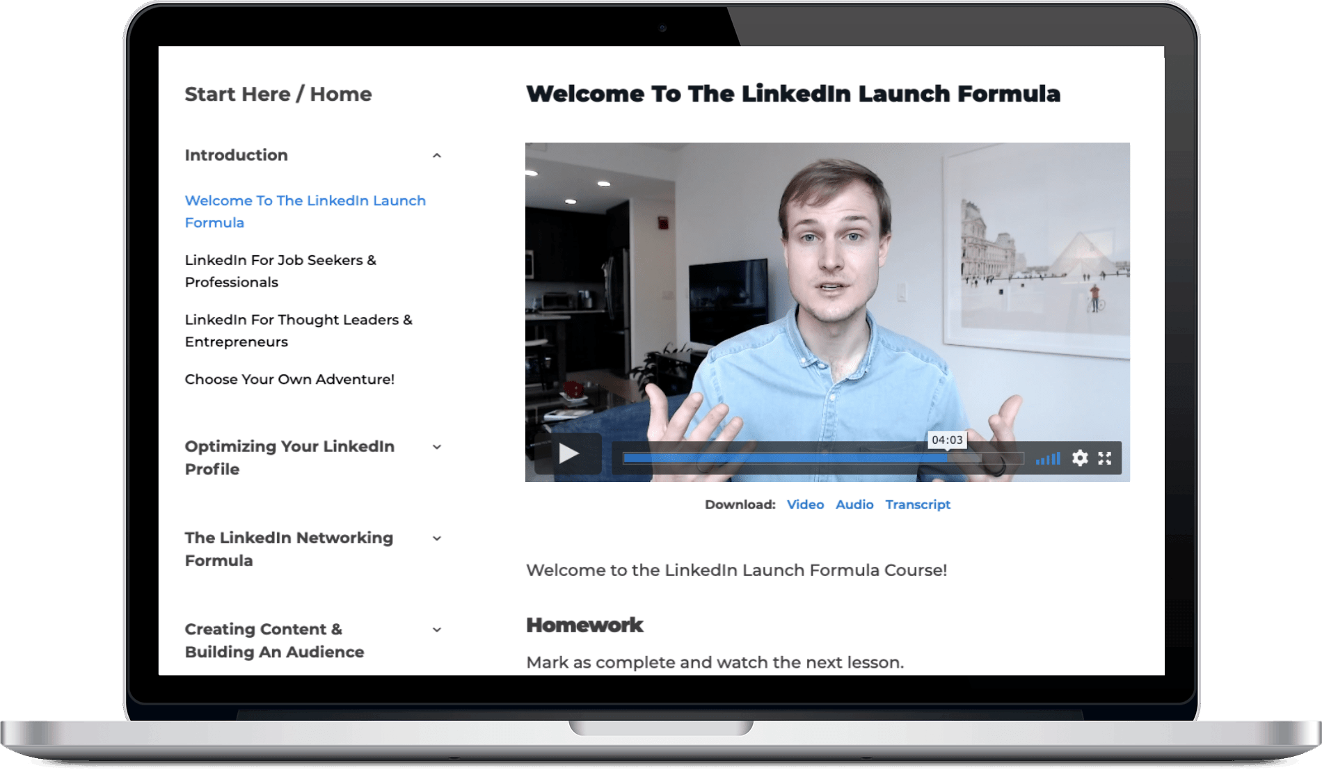 LinkedIn Launch Formula Module #1
