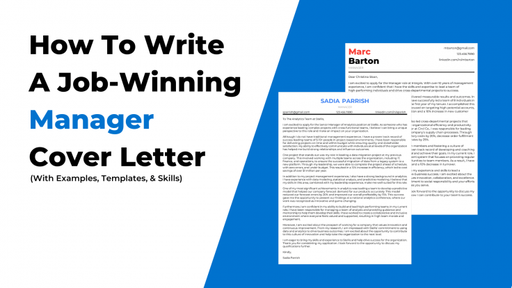 cover letter examples it manager