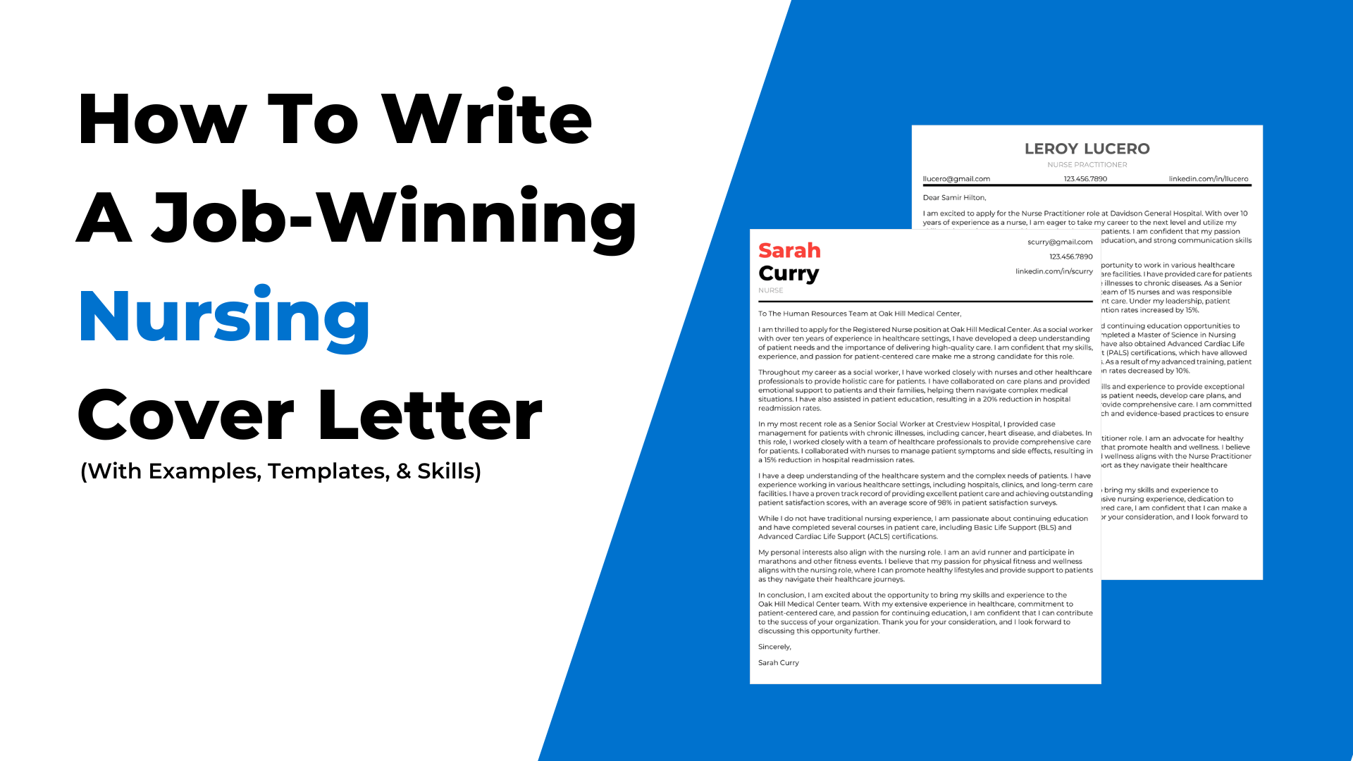 Top Nursing Cover Letter Examples for 2024