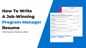 Program Manager Resume