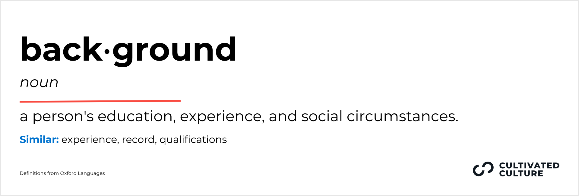 5 Another Word For Experience - Background #2