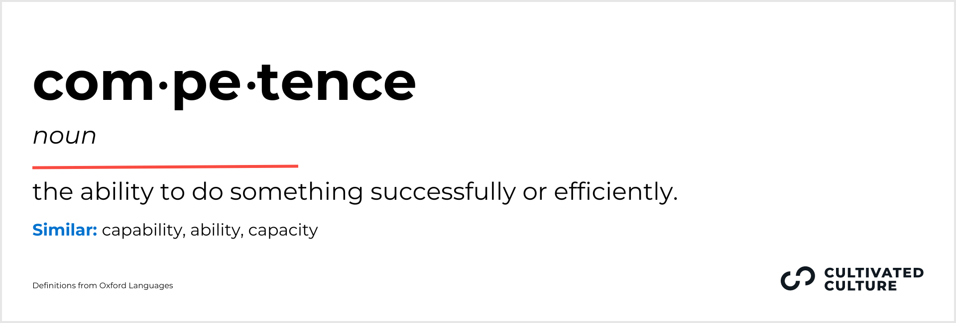 7 Another Word For Experience - Competence #2