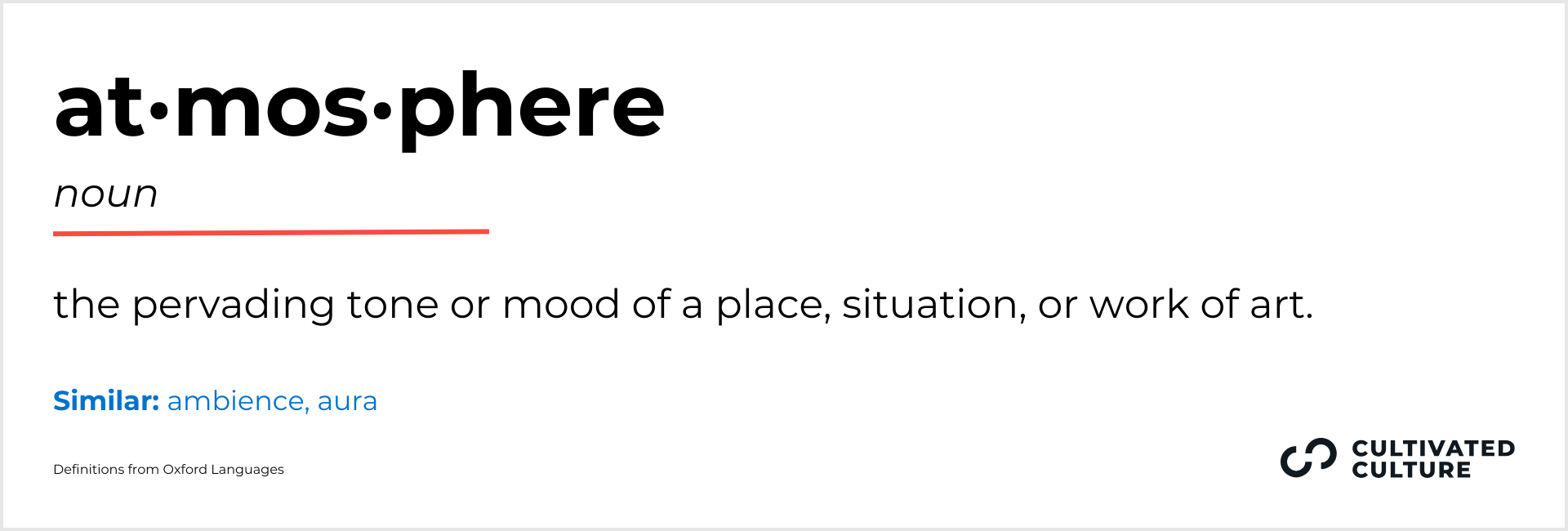 3 Another Word For Environment - Atmosphere