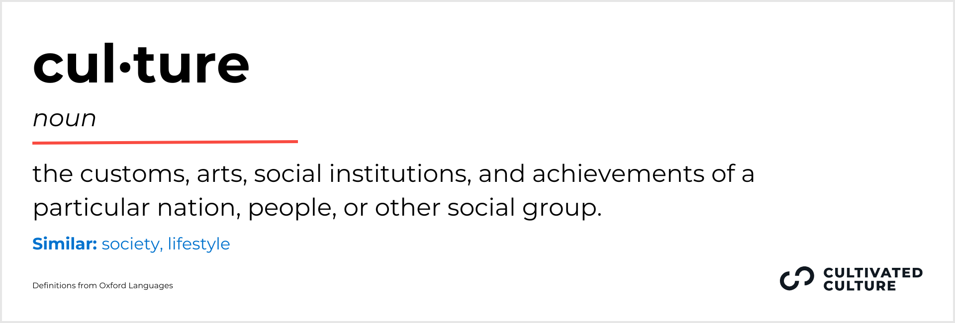 4 Another Word For Environment - Culture