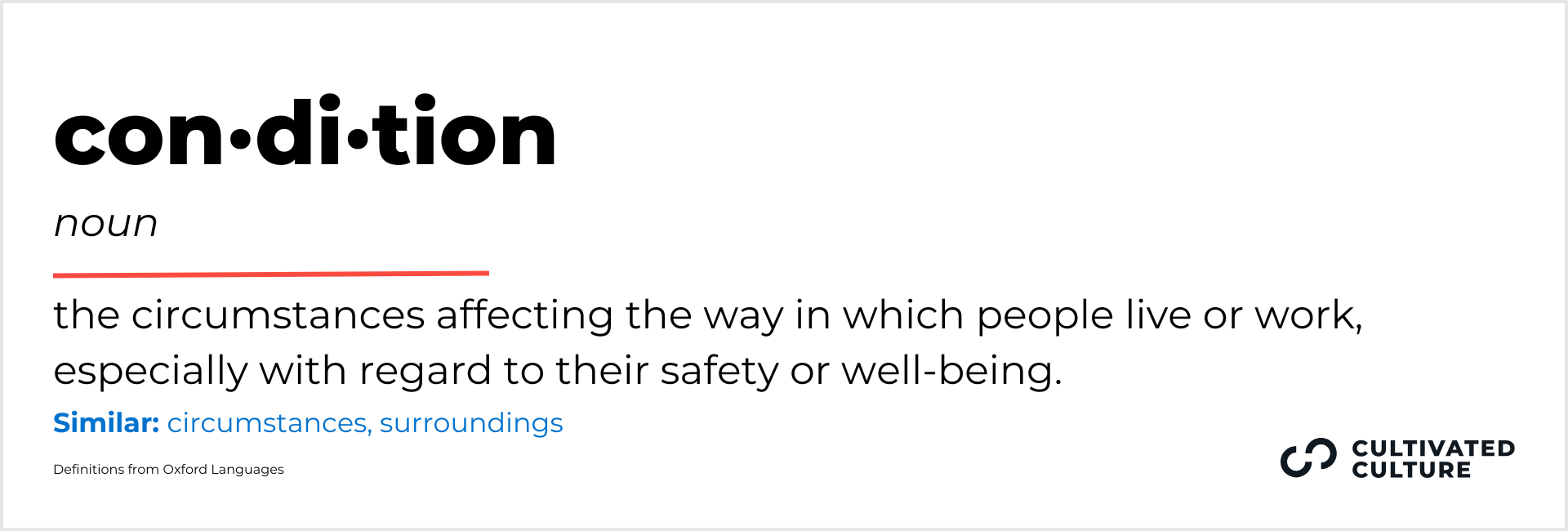 5 Another Word For Environment - Conditions