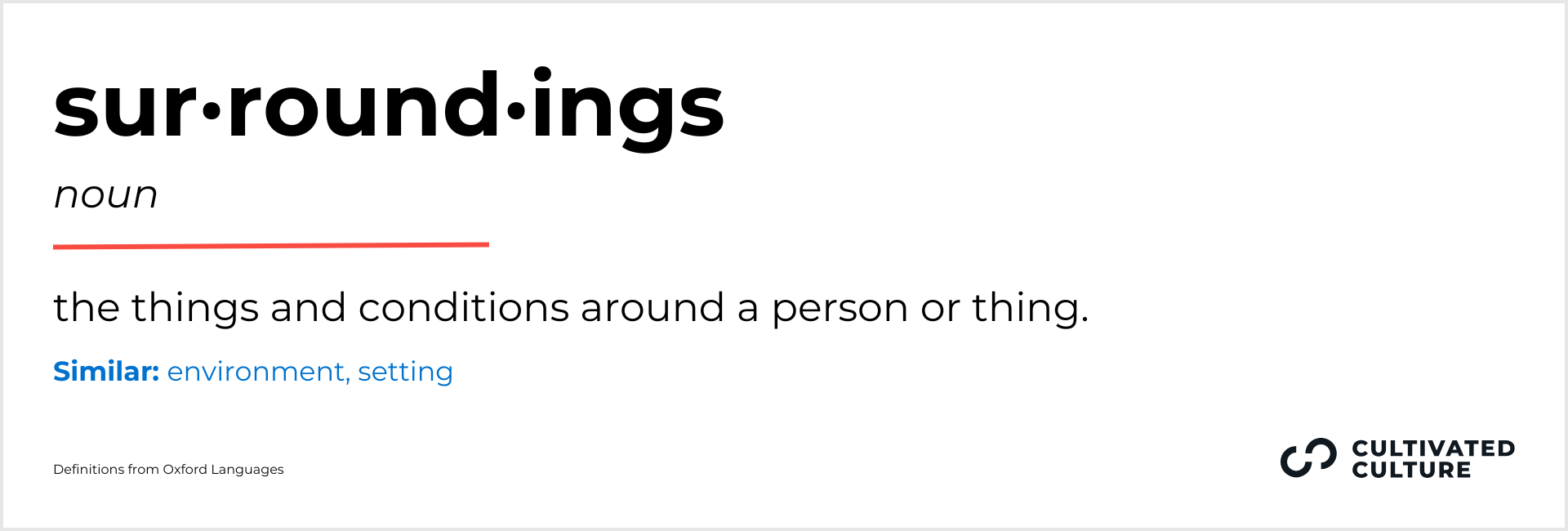 7 Another Word For Environment - Surroundings